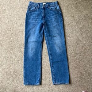 Free People Wilfred Free Straight Leg Denim Jeans Size 0 100% cotton